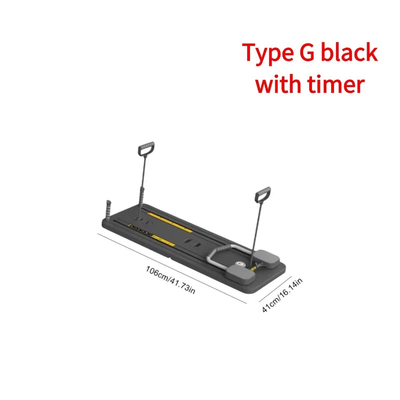 Multifunctional pilates reformer for fitness