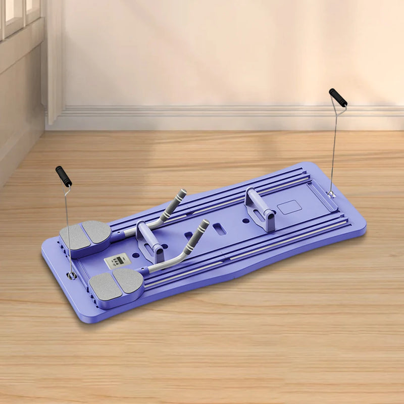 Multifunctional pilates reformer for fitness