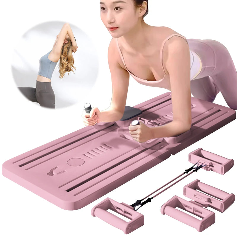 Multifunctional pilates reformer for fitness