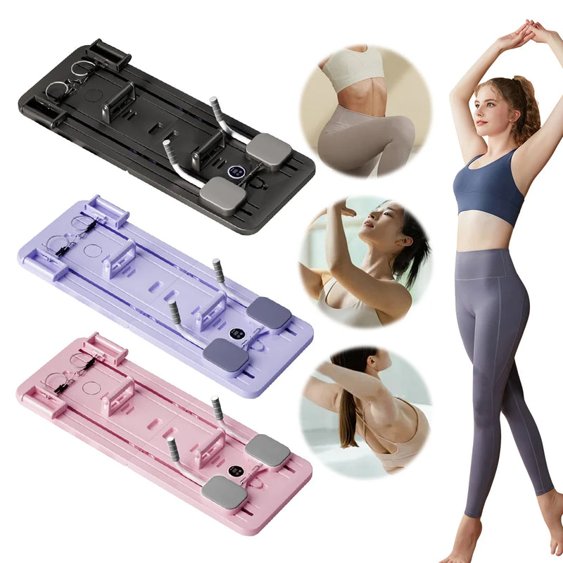 Multifunctional pilates reformer for fitness