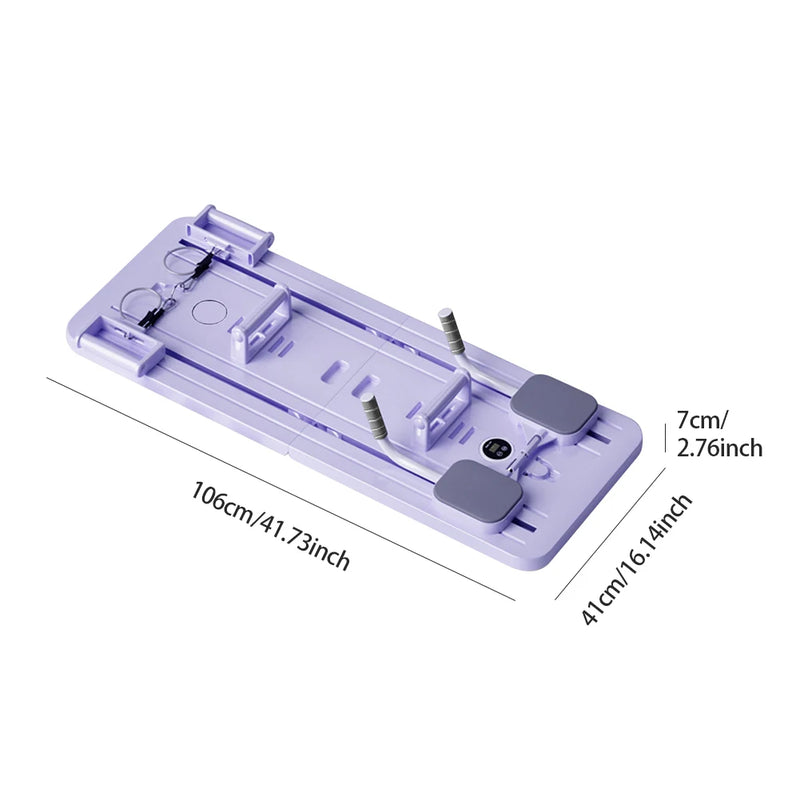 Multifunctional pilates reformer for fitness
