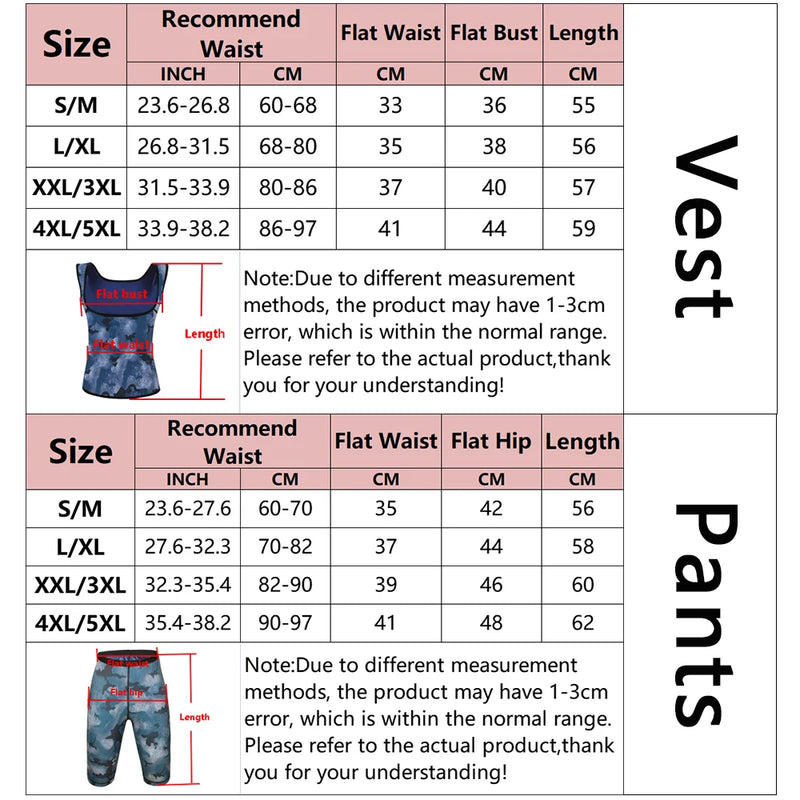 Sets Fitness Vest Slimming for Women