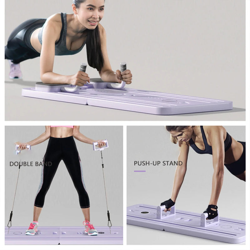 Multifunctional pilates reformer for fitness
